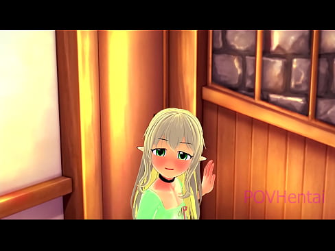 ❤️ (Kaptilo) Elfa servistino helpas vin lavi vian vizaĝon. ❤❌ Fikado ĉe ni ﹏